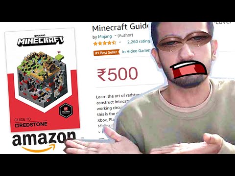 BlackClue Gaming - I BOUGHT A WORST MINECRAFT REDSTONE BOOK FROM AMAZON 😑😢