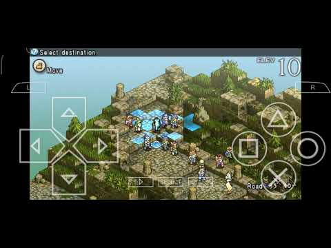 Tactics ogre let's cling together PSP (saving ravness)