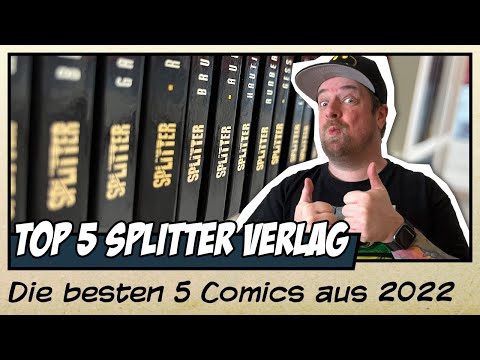 Meine Top 5 Comics  2022 vom Splitter Verlag - Der Jahresrückblick | Deutsch