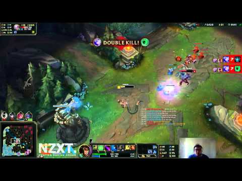 Scarra (& Yoona Cat) - Cassiopeia - 10:34 min surrender - Rush Rank 1