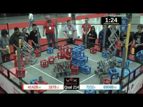 2015 VRC Sci Q214 - 4142B 1879 vs 7232 6906B - 72 to 74 - VEX Worlds 2015 - Science Division