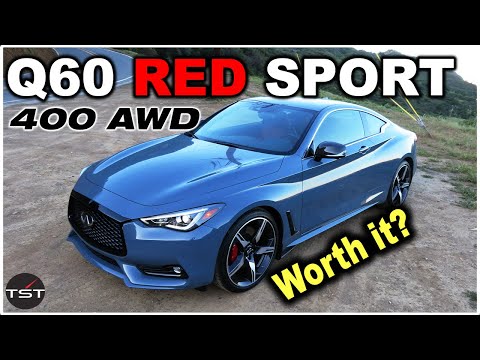 The Infiniti Q60 Red Sport is a $45k Car That Costs $65k - Why? - Two Takes