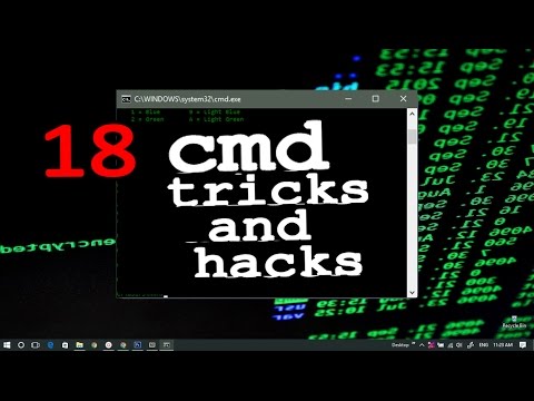 18 CMD Tips, Tricks and Hacks | CMD Tutorial for Beginners | Command Prompt | Windows 7/8/8.1/10