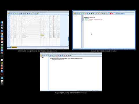 013 Maßzahlen für ordinale Variablen in SPSS