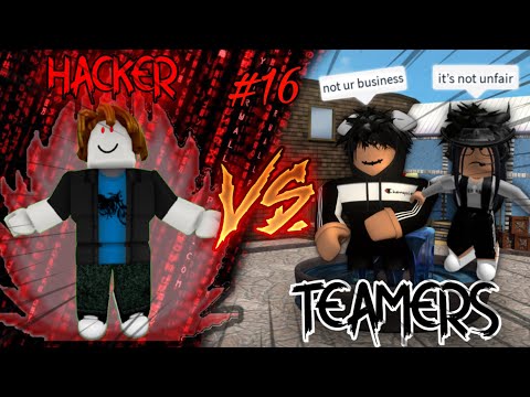 [MM2] Hacker Vs Teamers #16...(I SHOT HER IN GHOST) | Roblox