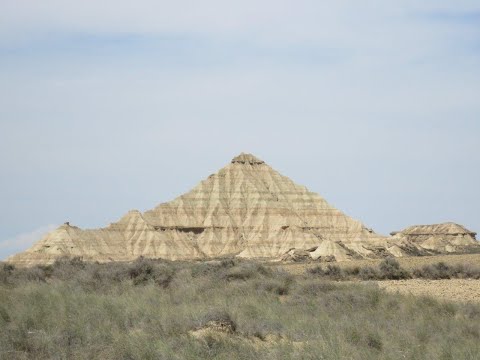 Plana Alta. Bardenas Reales. Navarra. Spānija