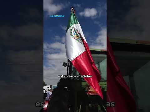 Bloquean agricultores carretera Mexicali-San Luis Río Colorado