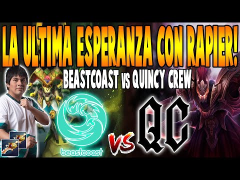BEASTCOAST vs QUINCY CREW [BO2] - La Ultima Esperanza Con Rapier - The Great American Rivalry DOTA 2
