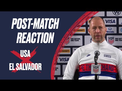 POST-MATCH REACTION: Gregg Berhalter | USMNT vs. El Salvador | Dec. 9, 2020