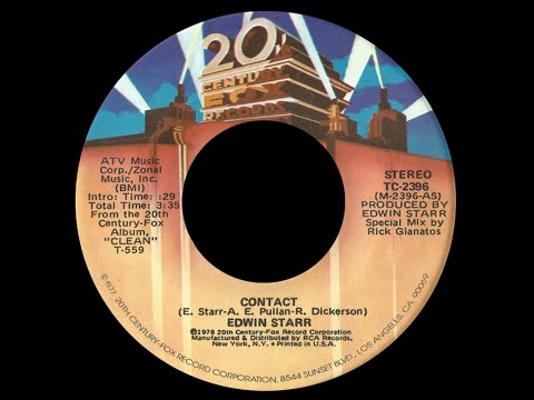 Edwin Starr ~ Contact 1979 Disco Purrfection Version