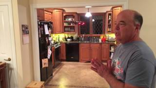 DJI Spark Palm and hand control indoors test.