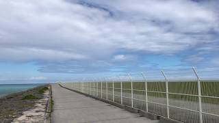 【下地島】下地島空港(17END)へのジェットスターの着陸