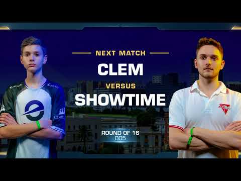 Clem vs ShoWTimE TvP - Round of 16 - WCS Valencia 2018 - StarCraft II