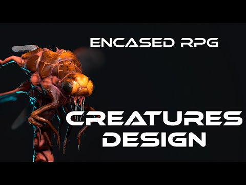 Creatures design of Encased RPG