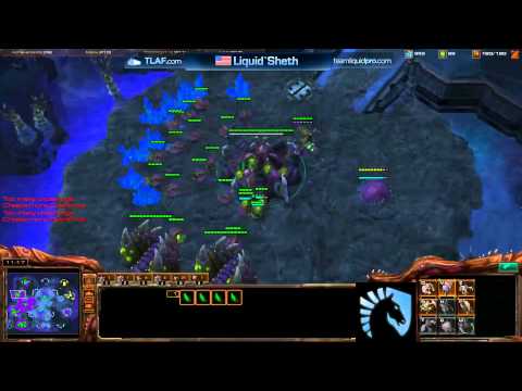 Sheth [FPVOD w/C] vs CatZ  [ZvP Shakuras Plateau 1v1]