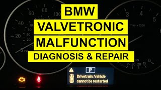 BMW Drivetrain Malfunction: Valvetronic Eccentric Shaft Actuator No Movement - Diagnosis & Repair