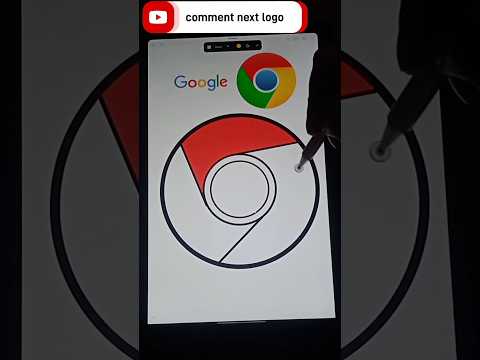 Chrome logo Illustration 🧐  #shorts