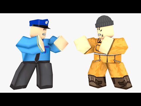 Police vs Robbers - Roblox Brookhaven RP Heist animation movie