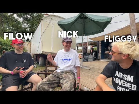 FILOW, NICK & FLIGGSY talk after the MEHNERSMOOS performance | Nick's Date Review