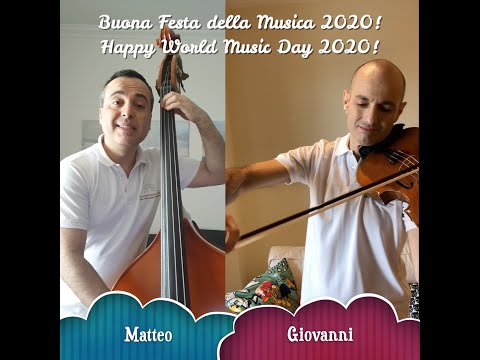 Festa della Musica 2020 - World Music Day 2020 - a hint of swing with an Italian touch... ;-)