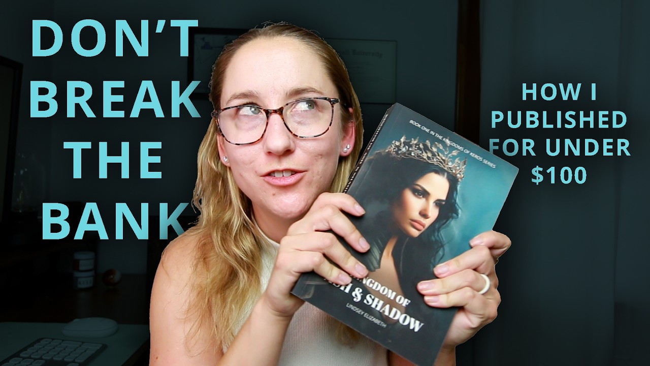 I published my debut novel for under $100 👀
