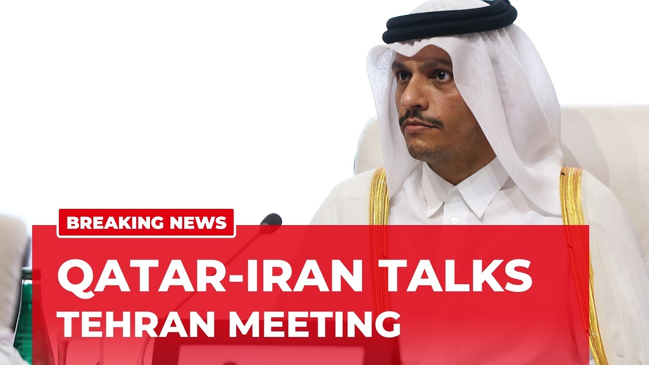 Qatar’s FM meets Iranian officials in Tehran