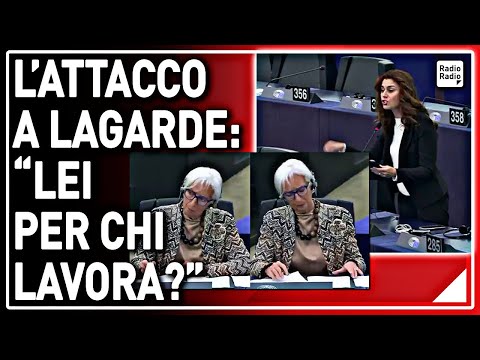 Lagarde gelata all'Europarlamento ▷ "Cara Presidente, ma lei per chi lavora?"