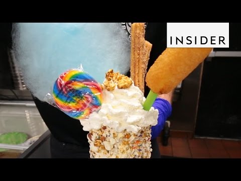 EXTREME Frosting-Covered Milkshakes