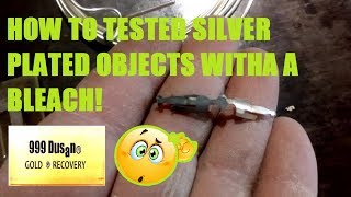 How To Test Gold At Home With Bleach