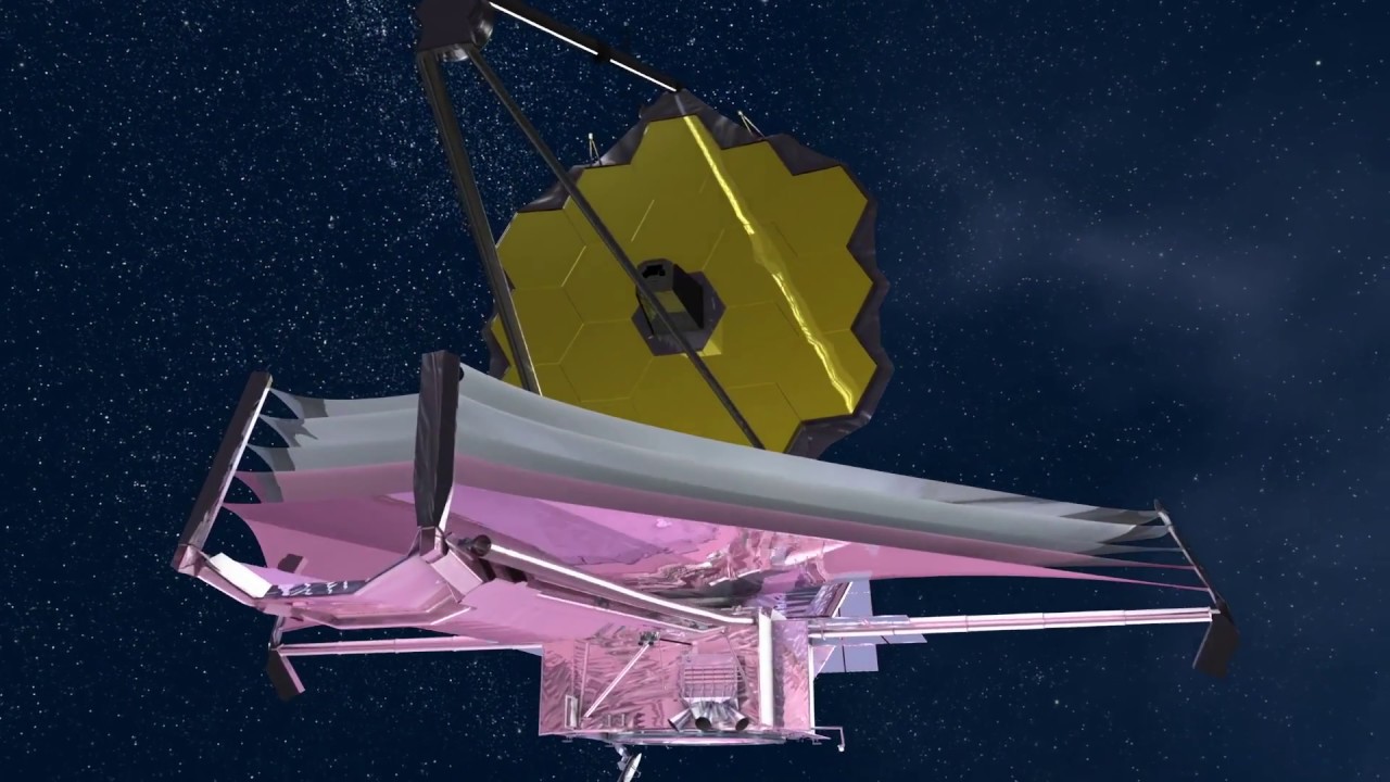 Webb Telescope Deployment Sequence - YouTube