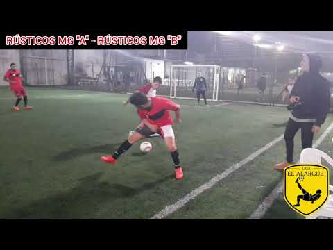 RÚSTICOS MG "A" - RÚSTICOS MG "B". FÚTBOL 5 LUIS GUILLON