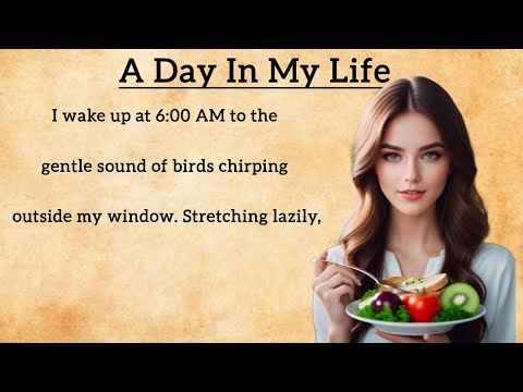 A Day In My Life English story | Improve your English Through Stories | stories for daily life