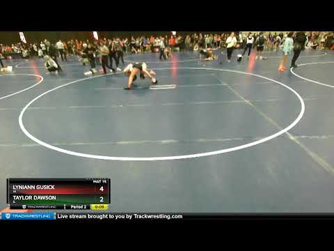 127 Lbs Champ. Round 2 - Lyniann Gusick, IA Vs Taylor Dawson, IL D10d