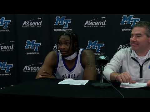 MTSU Men's Basketball vs Chattanooga Post Game Press Conference