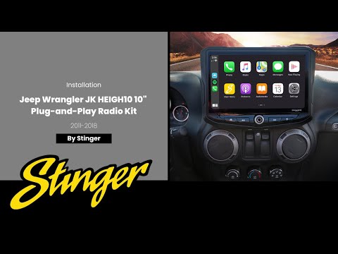 INSTALL: Jeep Wrangler JK (2011-2018) HEIGH10 Radio
