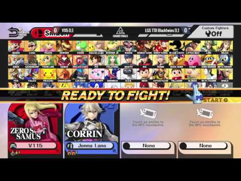 SOT #47 - V115 (ZSS) vs LGS Blacktwins (Little Mac, Palutena, Bayo) - SSB4 Grand Finals