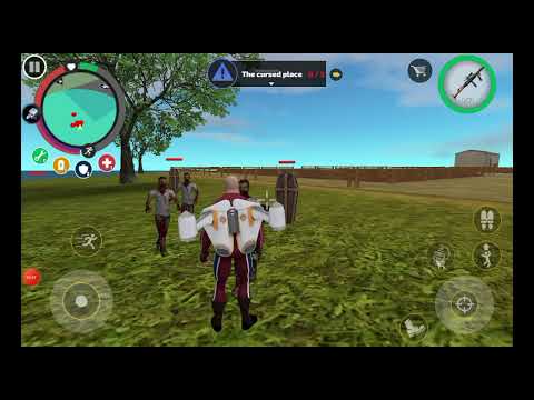 Rope Hero vice town Dangerous Villain failed and The Cursed Place failed 