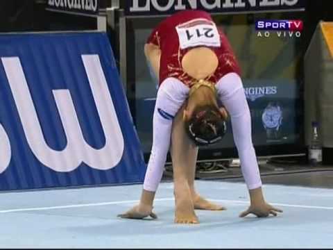 2008 Stuggart World Cup - Yang Yilin FX (Bronze - 14.075)