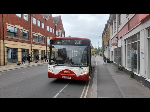 ULTRA RARE, FULL KICKDOWN + THRASH! ADL/Transbus Enviro 300 | Redline Buses | KH55 KMH [56]