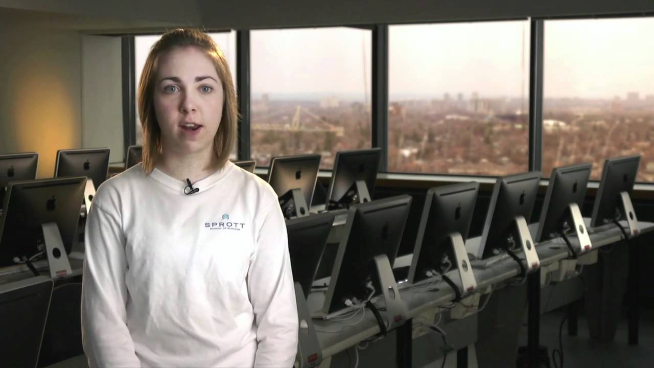 Sprott School of Business: Christine