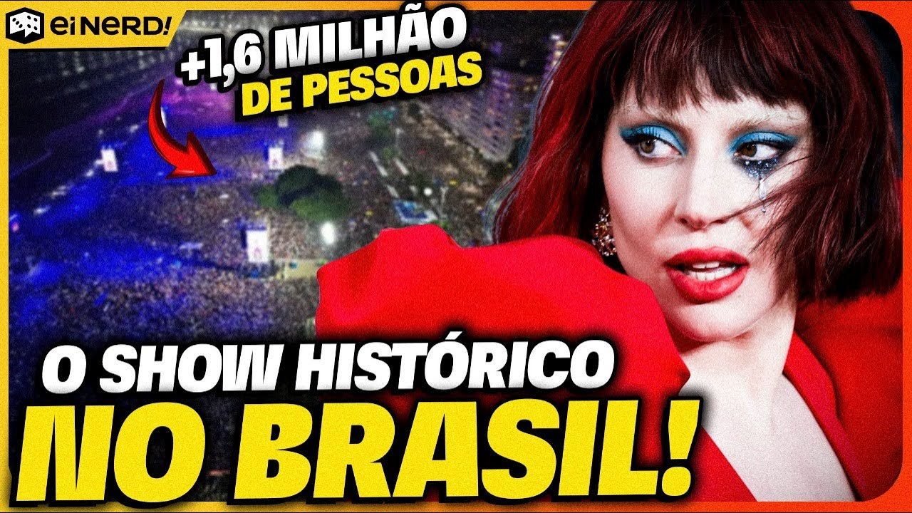 SHOW DA LADY GAGA NO BRASIL! QUASE 2 MILHÕES DE PESSOAS