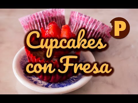 Cupcakes con Fresa