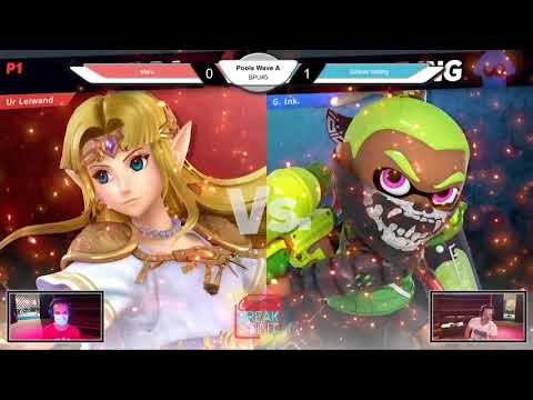 Breakpoint Ultimate FIVE Pools - Meru (Peach, Zelda) vs. Grüner Inkling (Inkling)