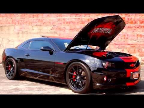Modified Chevy Camaro "Survivor" on CSS-15 Lexani Wheels