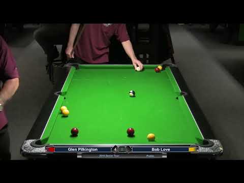2019 Senior Tour 4 - Round 1 - Glen Pilkington v Bob Love