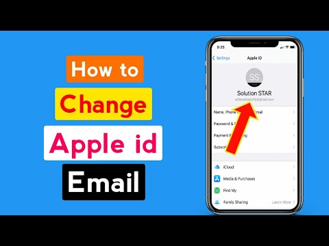 How to Change Apple id Email Address on iPhone 2022 |...