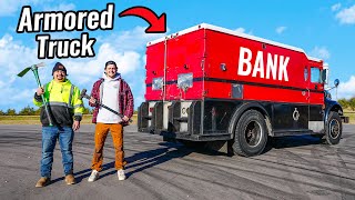 Break Into Armored Truck Keep What’s Inside