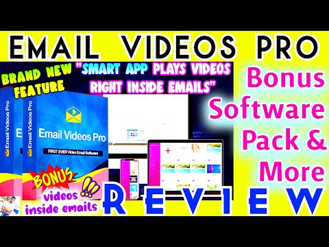 Email Videos Pro Review & inside Walk-through 🔴 Videos Inside Emails 🧲 Email Videos Pro with Bonus 🔥