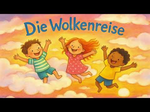 Die Wolkenreise ☁️✨ – Fantasievolles Schlaflied & Abendlied für Kinder