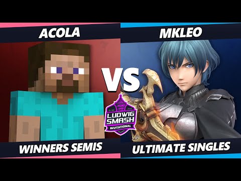 Ludwig Invitational - Acola (Steve) Vs. MkLeo (Byleth) SSBU Ultimate Tournament
